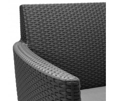 Набор садовой мебели Salemo Balcony set графит