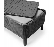 Набор садовой мебели Salemo Balcony set графит