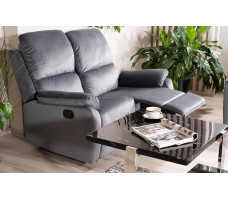 Диван раскладной SIGNAL SPENCER 2 Velvet Bluvel 14 серый
