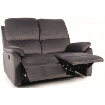 Диван раскладной SIGNAL SPENCER 2 Velvet Bluvel 14 серый