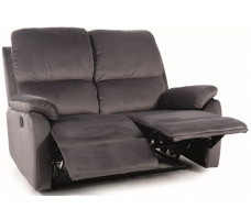 Диван раскладной SIGNAL SPENCER 2 Velvet Bluvel 14 серый