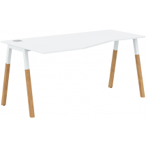 Стол Forta FCT 1367 L/R White