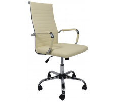 Кресло AksHome Elegance (Элеганс) Light Eco кремовый