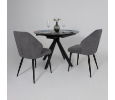 Стул Michael b28 antracite lux/черный