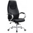 Кресло SitUp Astin (Астин) Black Chrome экокожа черный