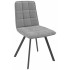 Стул Rom D b22 grey lux/черный