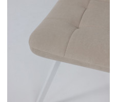 Стул Rommy b03 cream lux/белый