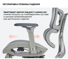 Кресло SPARX Evil FT Grey / Grey серый/серый