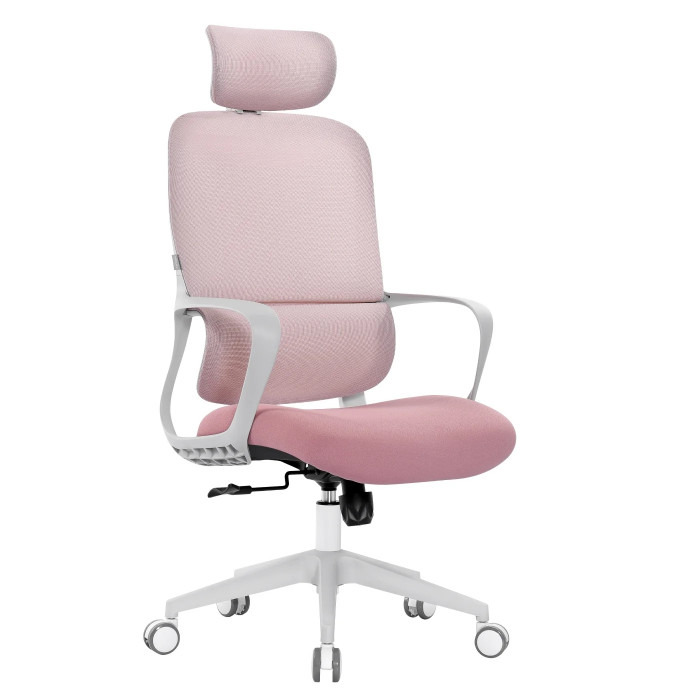 Кресло SPARX Loki HR Grey/Coral серый/коралловый