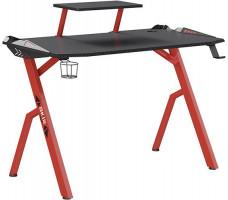 Геймерский стол SKILL CTG-001 красный