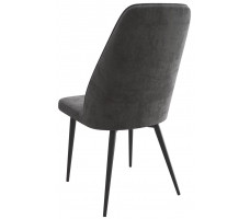 Стул Leonard M b28 antracite lux/черный