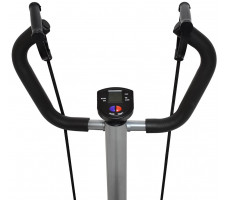 Степпер со стойкой Atlas Sport  AS-310 Black поворотный с эспандером и ковриком