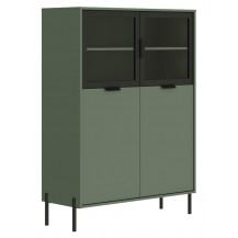 Шкаф Paloma REG2W2D/140 104,5*41*141 дымчатый зеленый Шкаф Paloma REG2W2D/140 104,5*41*141 дымчатый зеленый
