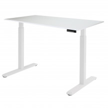 Стол с регулируемой высотой Ergosmart Electric Desk White 136*80*3,6