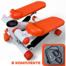 Степпер Atlas Sport AS-504 (white+orange) с эспандерами Степпер Atlas Sport AS-504 (white+orange) с эспандерами