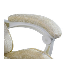Вибромассажное кресло Calviano Amarone Beige plush ткань бежевый
