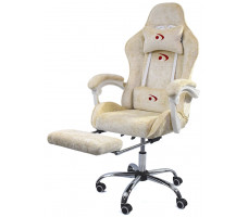 Вибромассажное кресло Calviano Amarone Beige plush ткань бежевый