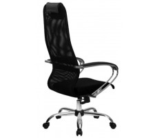 Кресло SitUp OPTIMA (Оптима) chrome черный