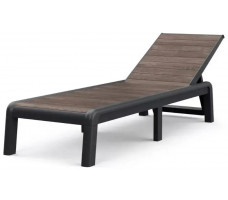 Шезлонг уличный ОРЕХ PORTO SL GRAPHITE