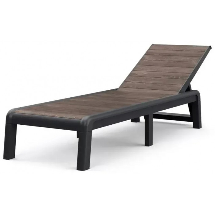 Шезлонг уличный ОРЕХ PORTO SL GRAPHITE