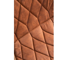 Стул HALMAR K237 коричневый/черный