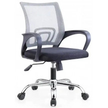 Кресло SitUp MIX 696 chrome (сетка Light Grey/Black)