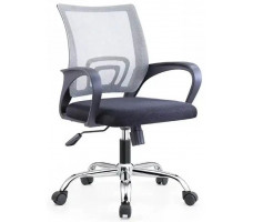 Кресло SitUp MIX 696 chrome (сетка Light Grey/Black)