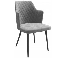 Стул Freddy b22 grey lux/черный