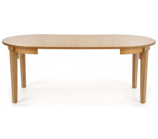 Стол обеденный раздвижной Halmar Sorbus (Сорбус) (100-200)*100 дуб медовый