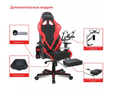 Кресло DXRacer OH/G8200/NR черный с красным