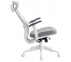Кресло Evolution HybridFlex White серый