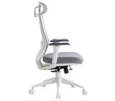 Кресло Evolution HybridFlex White серый