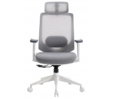 Кресло Evolution HybridFlex White серый