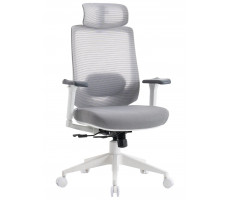 Кресло Evolution HybridFlex White серый