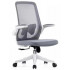 Кресло SitUp AMELIA B PL White (сетка Gray/ткань Gray)