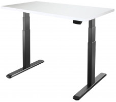 Стол с регулируемой высотой Ergo Desk Prime Black 136*80*3,6