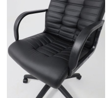 Кресло Радом BOSS (Босс) KD ECO-30 экокожа черный