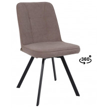 Стул поворотный IBIS-360 b05 латте/черный Стул поворотный IBIS-360 b05 латте/черный