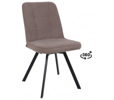 Стул поворотный IBIS-360 b05 латте/черный