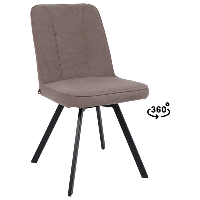 Стул поворотный IBIS-360 b05 латте/черный