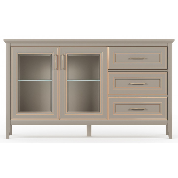 Тумба Classic KOM2W3S 158*40,5*93 глиняный серый