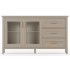 Тумба Classic KOM2W3S 158*40,5*93 глиняный серый