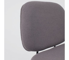 Кресло AksHome SWAY серое букле SD8068-5/черный