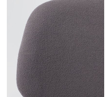 Кресло AksHome SWAY серое букле SD8068-5/черный