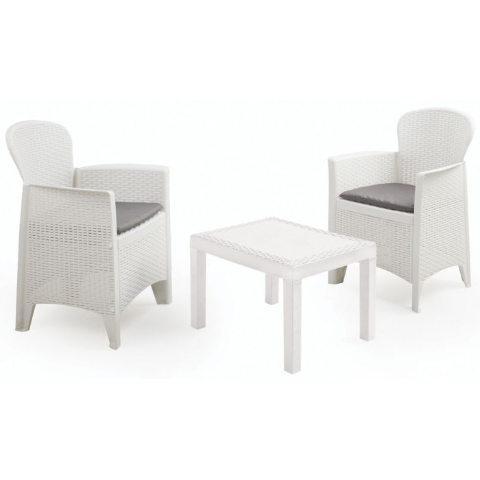 Комплект садовой мебели ProGarden Akita set белый