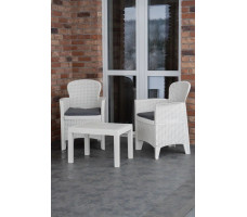 Комплект садовой мебели ProGarden Akita set белый