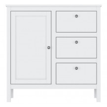 Тумба Ewa KOM1D3S/95 96*39*98.5 белый