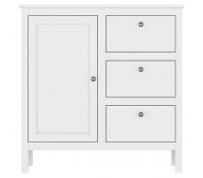Тумба Ewa KOM1D3S/95 96*39*98.5 белый