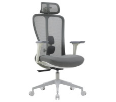 Кресло SPARX Fansil (Фансиль) White/Grey белый/серый