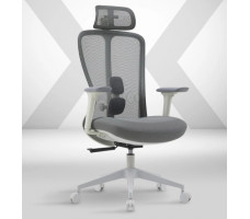 Кресло SPARX Fansil (Фансиль) White/Grey белый/серый
